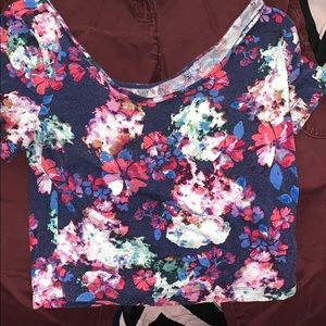 Floral Crop Top